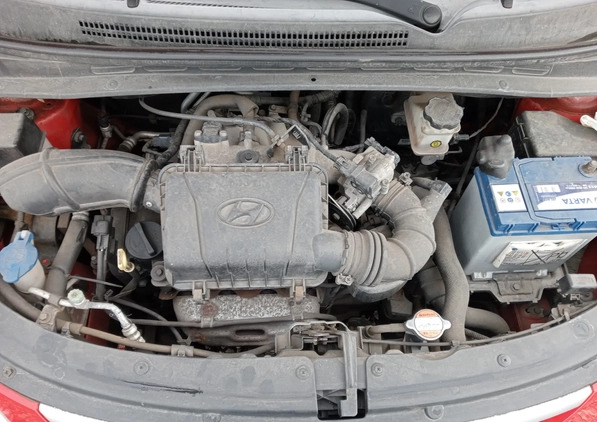 Hyundai i10 cena 11900 przebieg: 130000, rok produkcji 2010 z Łomża małe 211